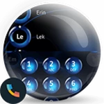 Logo of Theme Dialer SpheresBlue Drupe android Application 